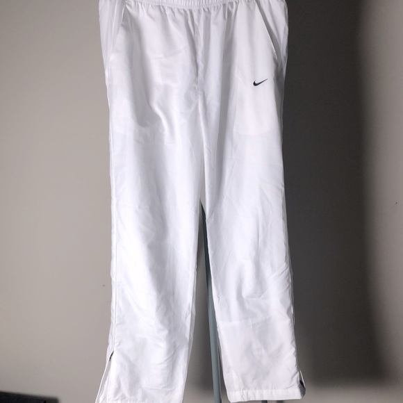 NIKE White Track Pants - Picture 1 of 4